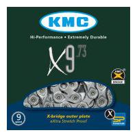 KMC X9-73 Chain - 116 Links - Grey