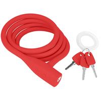 Knog Party Coil Cable Lock Red