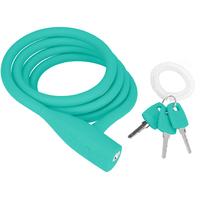 Knog Party Coil Cable Lock Turquoise