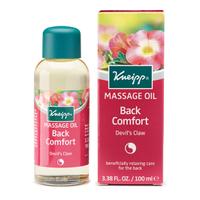 Kneipp Back Comfort Devil\'s Claw Massage Oil (100ml)
