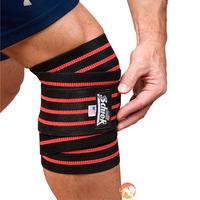 knee wraps black