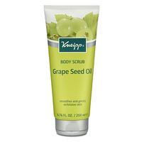 kneipp skin firming grape seed oil exfoliating scrub