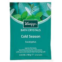 kneipp eucalyptus cold season bath salts 60g sachets