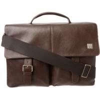 knomo jackson leather briefcase