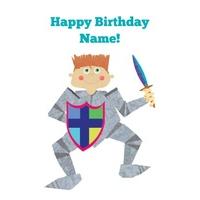Knight | Children\'s Birthday Card