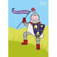 Knight | Birthday Card | OM1025