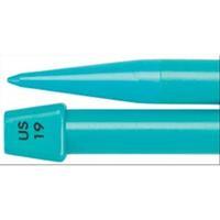 Knitting Needles 14 -Size 19 15.00mm Turquoise 259991