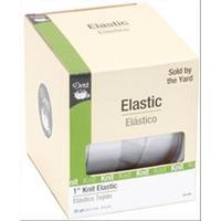 Knit Elastic 1X25 Yards-White 231530