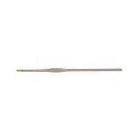 Knit Pro Single Ended Steel Crochet Hook with Gold Tip