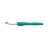 knit pro waves aluminium crochet hook sea green