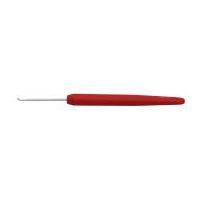 knit pro waves aluminium crochet hook red