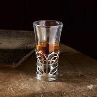 Knotwork Pewter & Glass Tot
