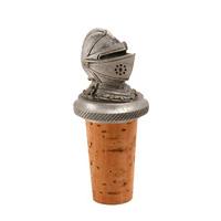 Knights Helmet Bottle Stopper