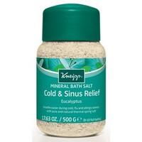 kneipp cold ampamp sinus relief eucalyptus mineral bath salt 500g