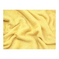 Knitted Mohair Blend Dress Fabric Saffron Yellow