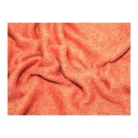 knitted mohair blend dress fabric burnt orange