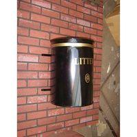 KNIGHT OPEN TOP WALL MOUNTED LITTER BIN