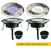 KnightsBridge IP65 1.2W LED Large Wall Walk & Drive Over Ground Light