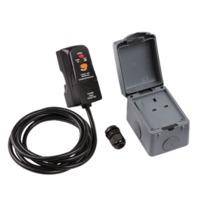 KnightsBridge IP66 Outdoor Socket DIY RCD Single Switched Socket Installation Kit