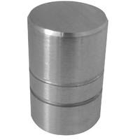 Knob Brushed Stainless Steel