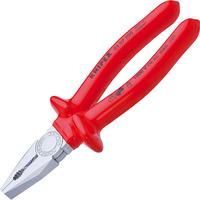 Knipex 03 07 200 Combination Pliers VDE Dipped Handles 200mm
