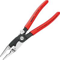 Knipex 13 91 200 Pliers for Electrical Installation Plastic Coated...