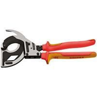 knipex 95 36 320 vde cable cutters ratchet principle 3 stage