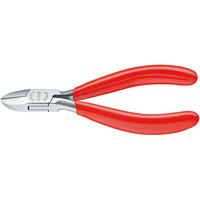 knipex 77 11 115 electronics diagonal cutters round head bevel 115mm