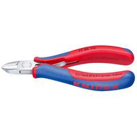 knipex 77 02 130 electronics diagonal cutters round head bevel 130mm