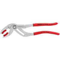 Knipex 81 13 250 Siphon & Connector Pliers For Traps, Tube Fitting...