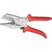 knipex 94 35 215 mitre shears for plastic and rubber sections 215mm