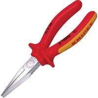 Knipex 30 16 160 VDE Long Nose Pliers Trapezoidal Jaws 160mm