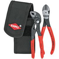 knipex 00 20 72 v02 minis in belt pouch pliers set 2 piece