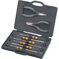 Knipex 00 20 18 ESD Electronics Pliers & Screwdrivers Set - 8 Piece