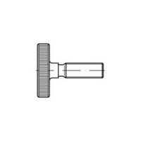 Knurl head screws M8 35 mm DIN 653 Steel 25 pc(s) TOOLCRAFT 112098