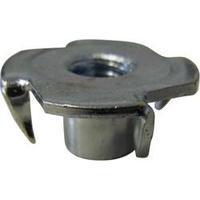 Knock-in nuts M6 Steel 10 pc(s) TOOLCRAFT 226769