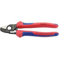 Knipex Knipex 165mm Copper or Aluminium Cable Shears with Sprung Heavy Duty Handles