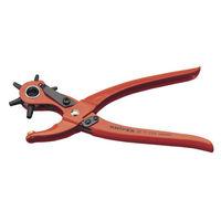 knipex knipex 220mm 6 head revolving punch pliers