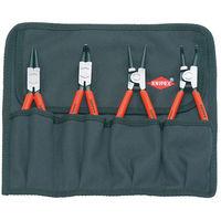 knipex knipex 4 piece circlip plier set