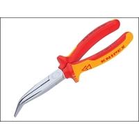 Knipex Bent Long Nose - Side Cutters 200mm VDE Grips