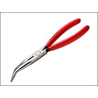 Knipex Bent Snipe Nose Side Cutting Pliers PVC Grips 200mm
