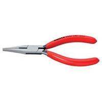Knipex 23 01 140 Flat Nose Pliers with Cutting Edges (Precision Mechanics Pliers) 140 mm