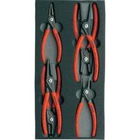 Knipex 00 20 01 V02, 6 pcs inner / outer safety ring pliers set