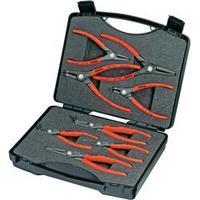 Knipex 00 21 25, 8-piece Precision-safety ring pliers-set in compact case