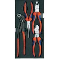 knipex 00 20 01 v01 4 piece pliers in a foam tray