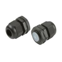 KnightsBridge IP66 20mm M20 Black Cable Gland for 6-12mm Cable