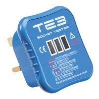 KnightsBridge BS1363 Socket Safety Electric Outlet Wiring Tester Tool