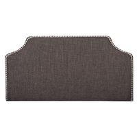 Knightsbridge Linoso Headboard Small Double Chocolate