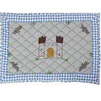 KNIGHTS CASTLE Floor Quilt by Win Green - Small