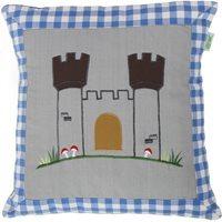 knights castle cushion cover by win green
